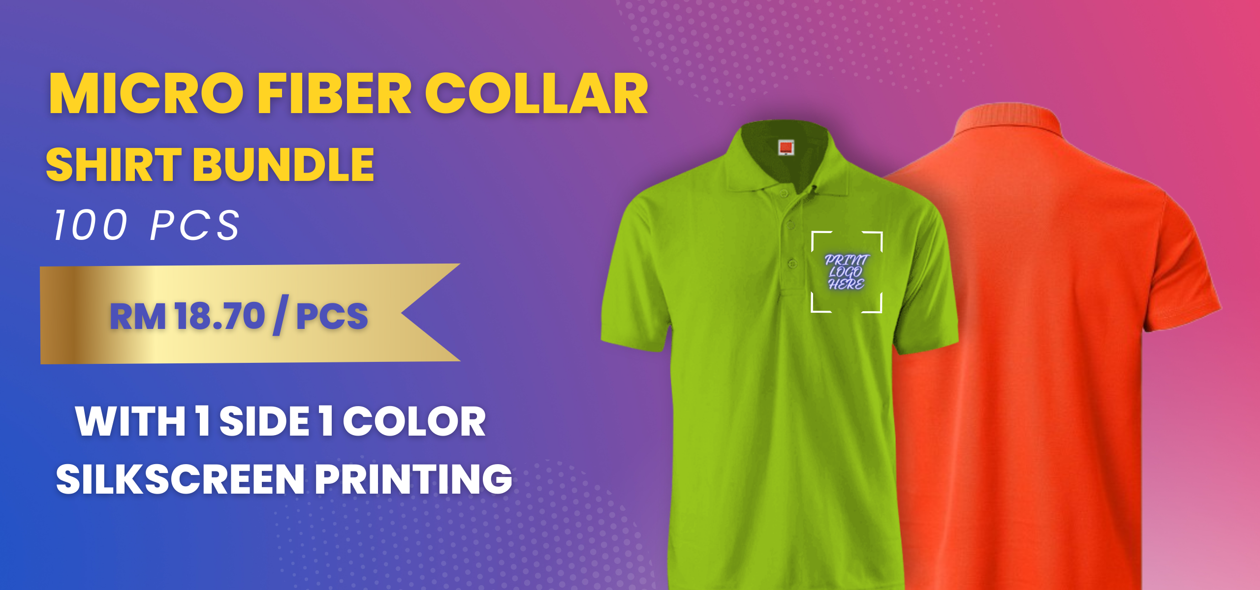 collar t shirt printing malaysia
