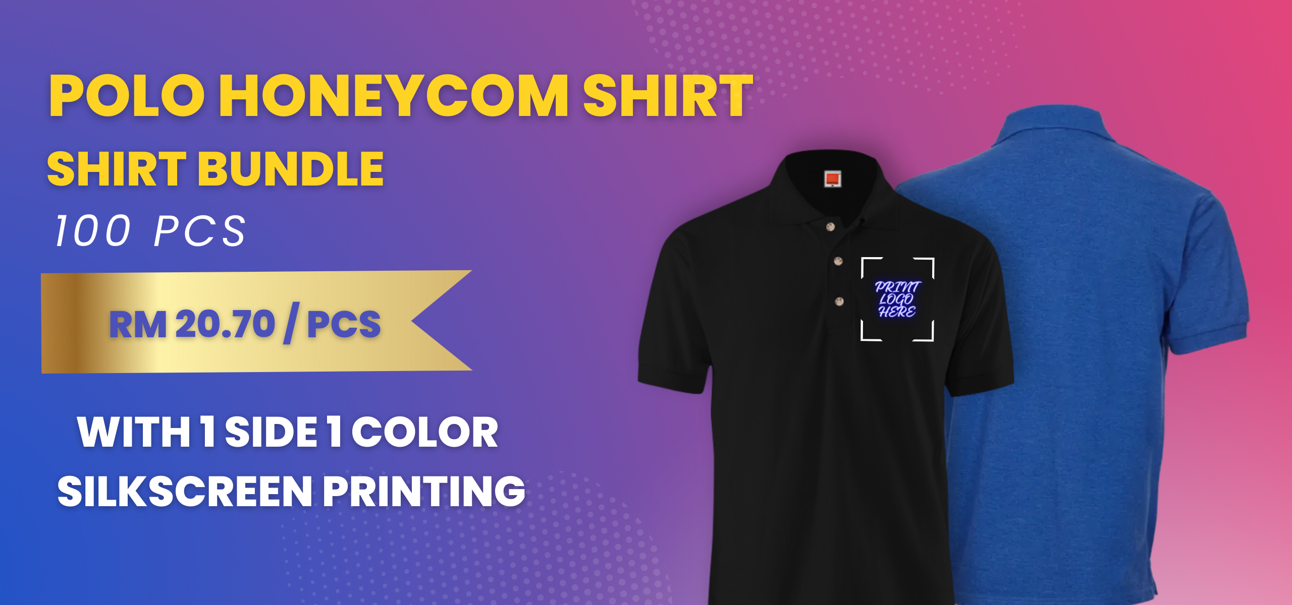 polo custom t shirt printing malaysia